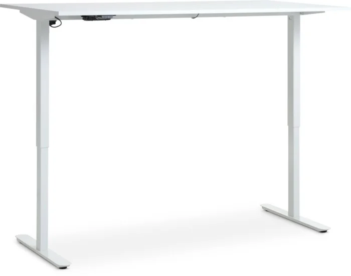 Escritorio altura reg SVANEKE 70x140 blanco en Blanco - Escritorios, Uruguay | JYSK
