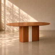 Combo de comedor Veda + 6 Sillas Ona en Marrón - Mesas de comedor, Uruguay | Casa Brava, vista 6