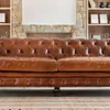 SILLON CHESTERFIELD - CUERO ITALIANO - XL en Marrón - Sillones y sofás, Uruguay | La Iberica, vista 1 de 41