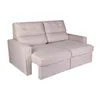 Sofa Retractil 2 Cuerpos Tela Natural-beige Ambar Beige en Beige - Sillones y sofás, Uruguay | Divino, vista 3 de 7