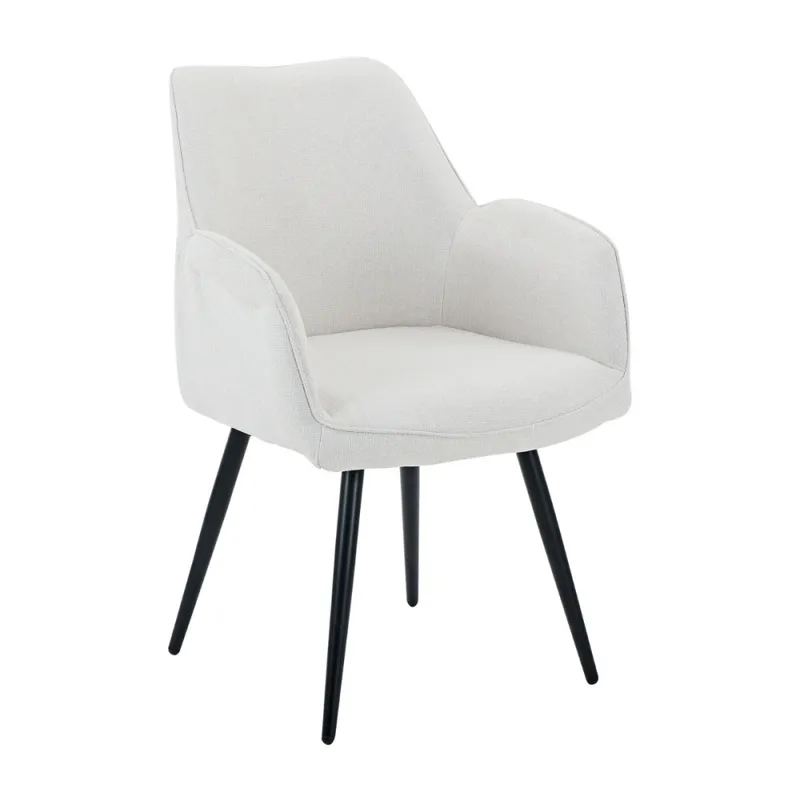 Silla Giratoria Lusso - Tela Rústica - W3 (Beige) en Beige - Butacas, banquetas y puffs, Uruguay | NYR