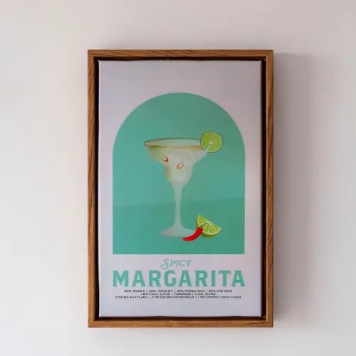 lámina spicy margarita - Decoración de pared, Uruguay | Proyectoforma