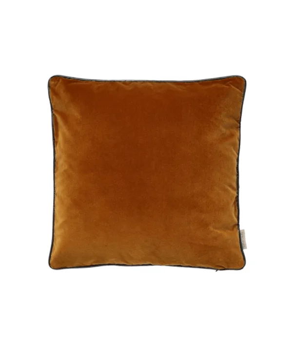 ALMOHADON BLOMUS VELVET BROWN en Marrón - Textiles, Uruguay | Más Infinito Casa