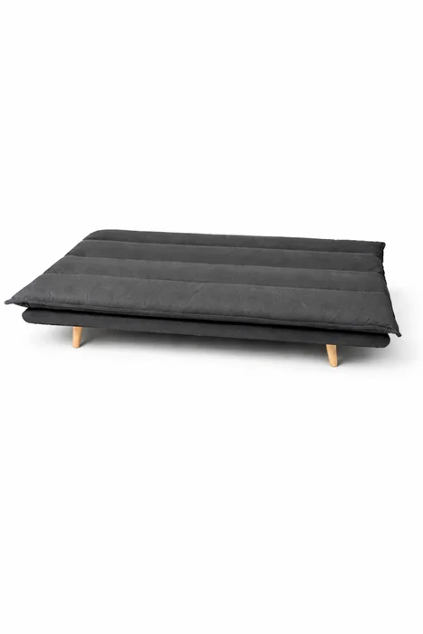 Sofá Cama 2 Plazas Abril - Negro en Negro - Sillones y sofás, Uruguay | Indian, vista 4