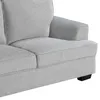 Sofá 3 Cuerpos Tela Natural-beige Austin Natural en Madera natural - Sillones y sofás, Uruguay | Divino, vista 5 de 8