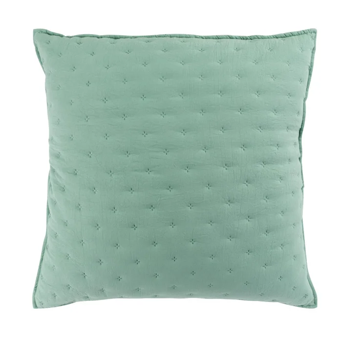 Funda De Almohadón Poliester Verde Capi Menta en Verde - Textiles, Uruguay | Divino