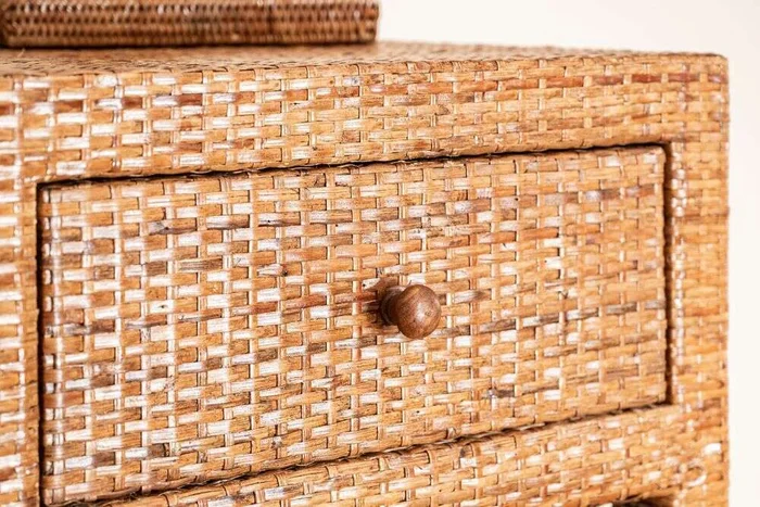 MESA DE LUZ RATTAN en Marrón - Mesas de luz, Uruguay | La Iberica, vista 5