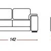 Sillon 2 Cuerpos Sofa Córdoba Pu Marrón en Marrón - Sillones y sofás, Uruguay | Soy Hogar, vista 2