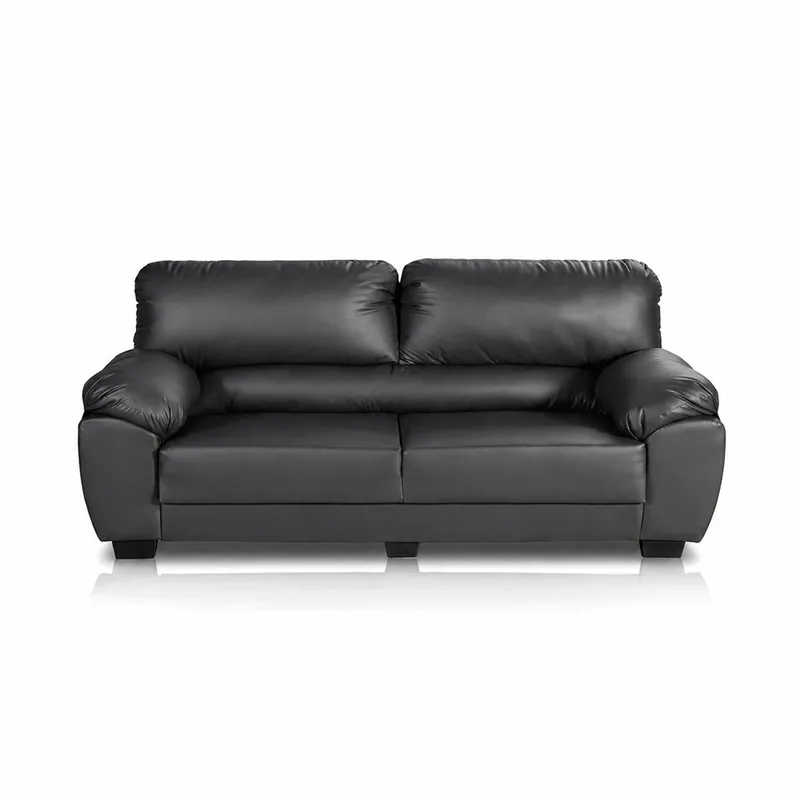 Sillon Sofa Living 3 Cuerpos Tapizado En Pu Alta Calidad en Gris - Sillones y sofás, Uruguay | Soy Hogar