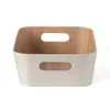 ORGANIZADOR CON ASAS 26.2X37.5X11CM EXT TELA CREMA en Beige - Canastos, Uruguay | Decohogar, vista 4 de 4