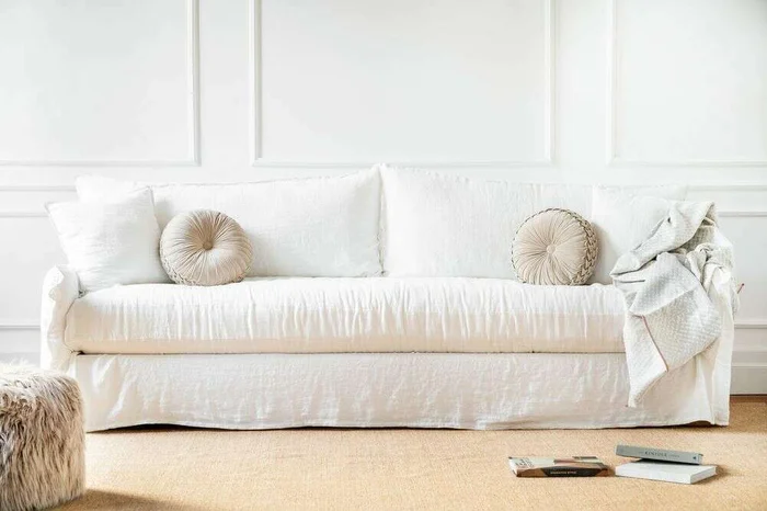 SILLON ALMA XL LINO BLANCO - 2.80 MTS - Sillones y sofás, Uruguay | La Iberica