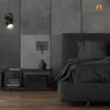 Portátil led de pared con SPOT, USB y DOBLE LUZ DIM 2700K - NEGRA en Negro - Lámparas de mesa, Uruguay | Iluminica, vista 6 de 6
