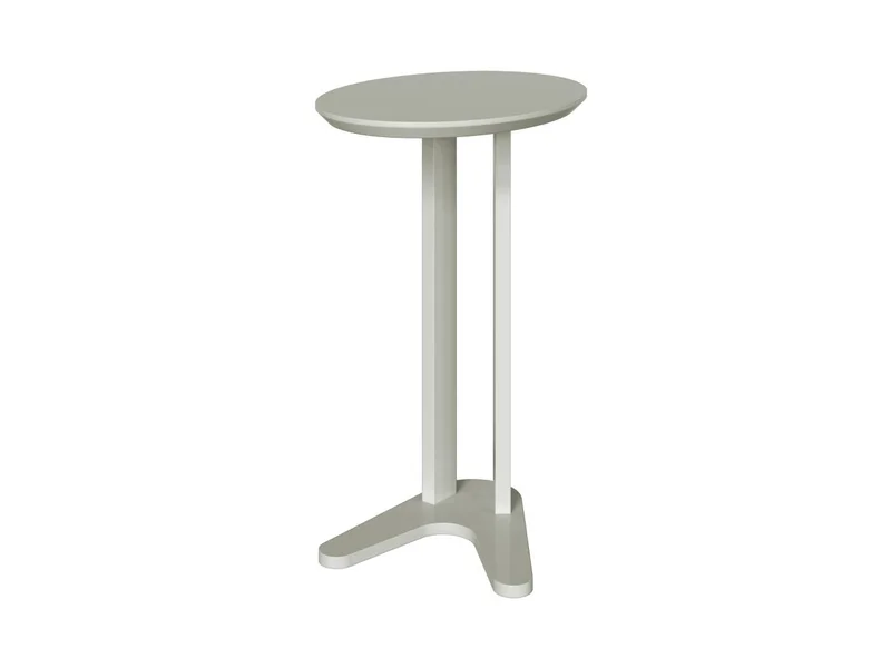 Mesa Auxiliar Roberta Para Sofá 60cm 100% MDF en Blanco - Mesas de living, Uruguay | Balton, vista 7