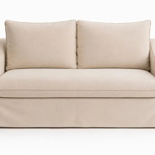 Sofá 2 cps CAIRO Desenfundable - Beige en Beige - Sillones y sofás, Uruguay | Finkel