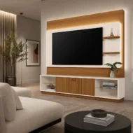 Rack TV Guaiba 2.0 en Madera natural - Muebles para TV, Uruguay | Casa Brava, vista 4
