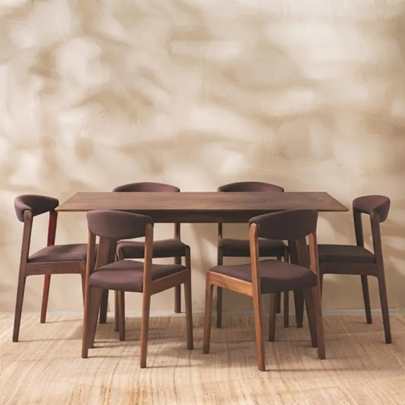Juego De Comedor Megan en Marrón - Mesas de comedor, Uruguay | Aihaus