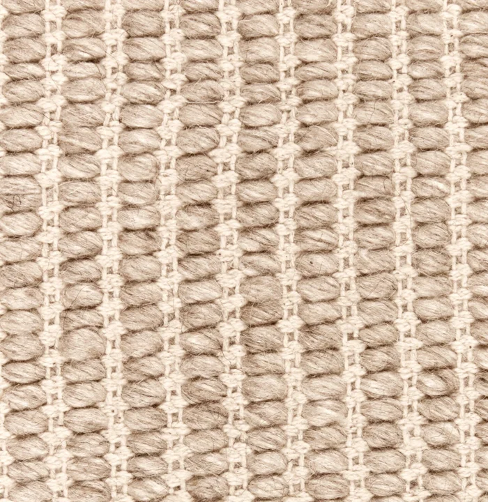 Alfombra FLATSIV 65x140 lana beige en Beige - Alfombras, Uruguay | JYSK, vista 2