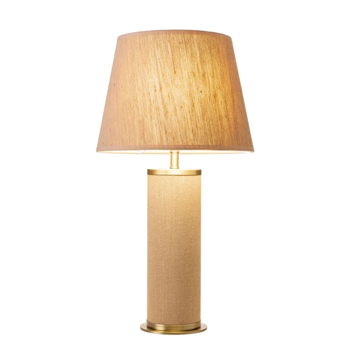 Lámpara De Mesa Tan, N Natural/beige Yute Hr9ybscaca en Madera natural - Lámparas de mesa, Uruguay | Divino, vista 2