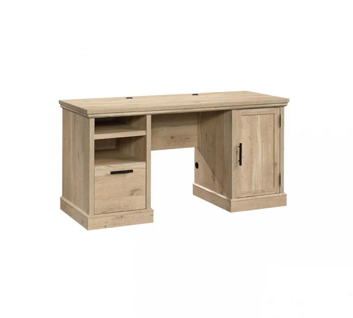 Escritorio - Cajón y Puerta Única - Sauder - Linea Aspen Post en Madera natural - Escritorios y sillas de escritorio, Uruguay | Rústico Hogar