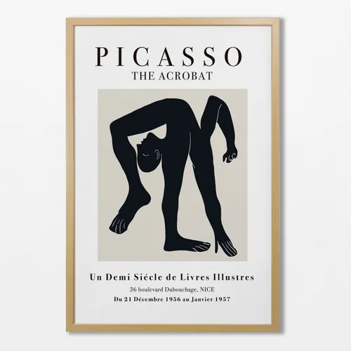 Picasso - El acrobata - Láminas, Uruguay | La Cuadrería
