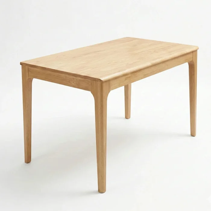 Mesa de comedor - Madera maciza 150 cm Bolonia - Línea Serena en Madera natural - Mesas de comedor, Uruguay | Ecowood, vista 2