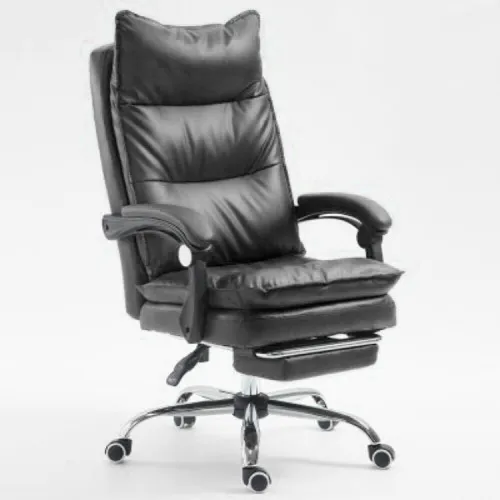 Sillón oficina LORD en Ecocuero en Negro - Escritorios y sillas de escritorio, Uruguay | Igoa