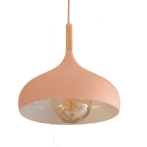Colgante Nórdico Rosa - Aluminio y madera en Rosa
Gris
Rosa - Lámparas colgantes, Uruguay | Bascuhouse