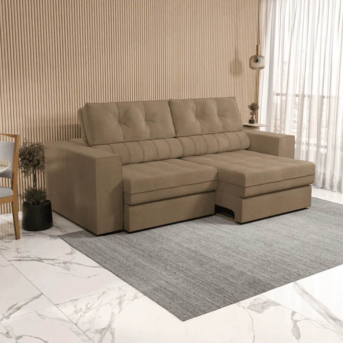Sofa Egada-juno 2.60mt en Sofa Egada-Juno Arena, Sofa Egada-Juno Fendi - Sillones y sofás, Uruguay | Casa Brava, vista 3