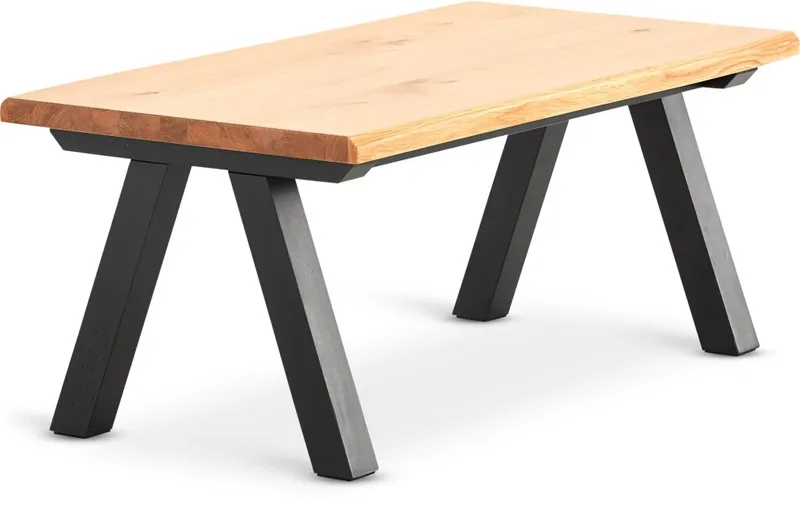 Mesa centro SANDY 60x110 roble natural en Madera natural - Mesas de arrimo, Uruguay | JYSK