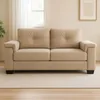 Sillón 2 Cuerpos Tela Natural-beige Luares Arena en Beige - Sillones y sofás, Uruguay | Divino, vista 1 de 3