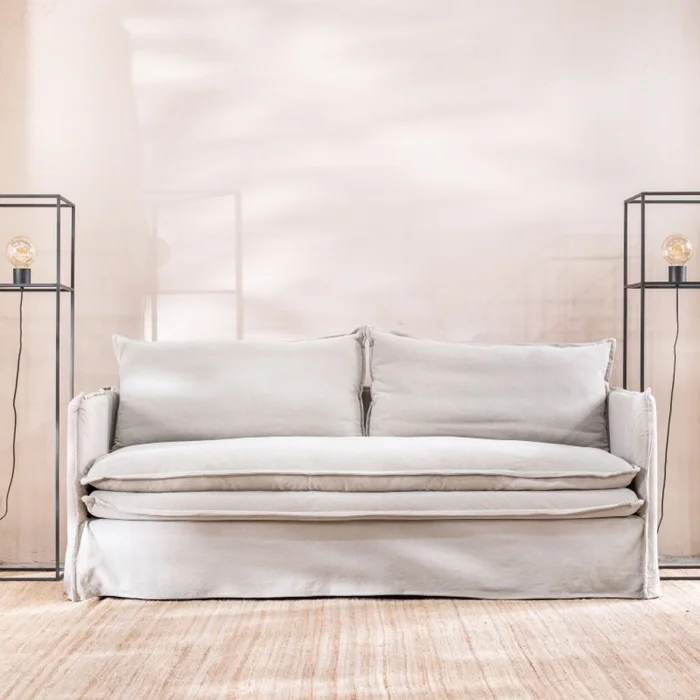 Sillón Manu 3 Cuerpos Gris en Gris - Sillones y sofás, Uruguay | Aihaus
