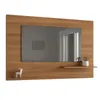 Panel para TV Lucerna con 2 Estantes - Marrón Manchester - Muebles para TV, Uruguay | Berna home, vista 1 de 2