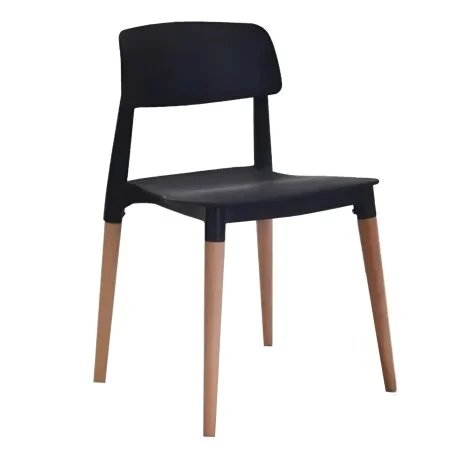 Silla Milan - Negro en Negro - Sillas, Uruguay | La Cueva Muebles, vista 9