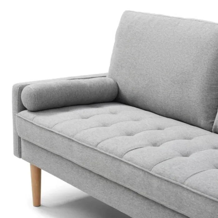 Sillón 3 Cuerpos Jazzy en Gris - Sillones y sofás, Uruguay | La Cueva Muebles, vista 5