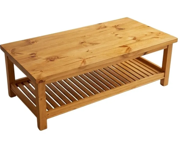 Mesa de Living Parrilla MUESTRA en Madera natural - Mesas de living, Uruguay | Finkel