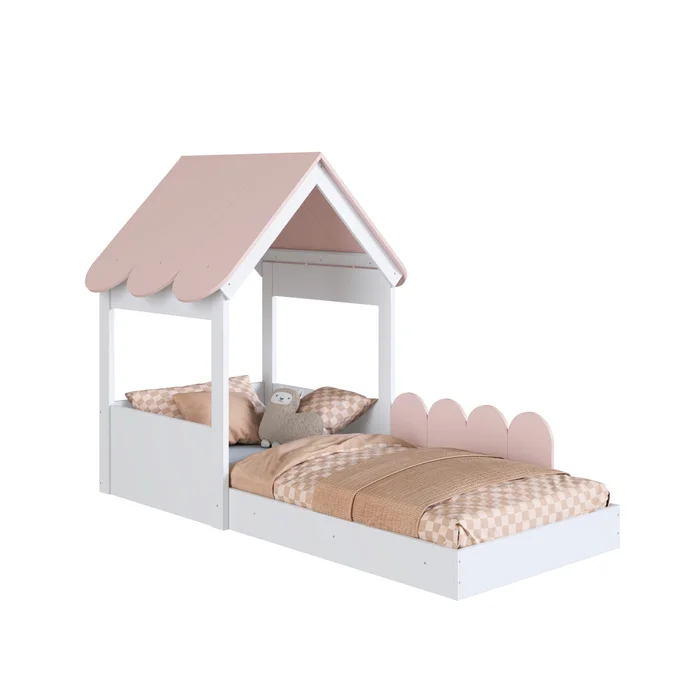 Cama Gretel – Rosado - Dormitorio, Uruguay | RM Muebles y Deco, vista 7