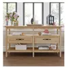 Mueble para TV de madera tradicional - Sauder - Linea Adaline Café en Madera natural - Muebles para TV, Uruguay | Ecowood, vista 2 de 5