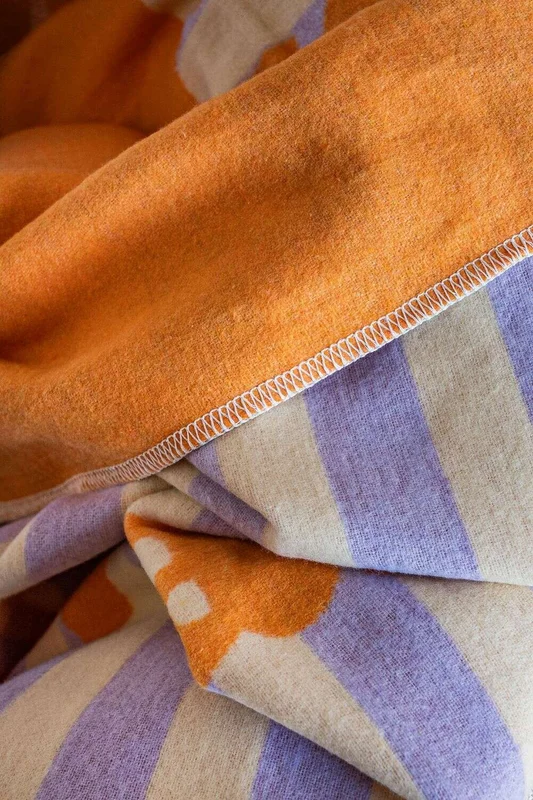 MANTA AUSTRIACA PIJAMA PARTY - LAVANDA en Violeta - Textiles, Uruguay | La Iberica, vista 4