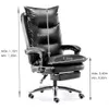 Sillón oficina LORD en Ecocuero en Negro - Escritorios y sillas de escritorio, Uruguay | Igoa, vista 2 de 5