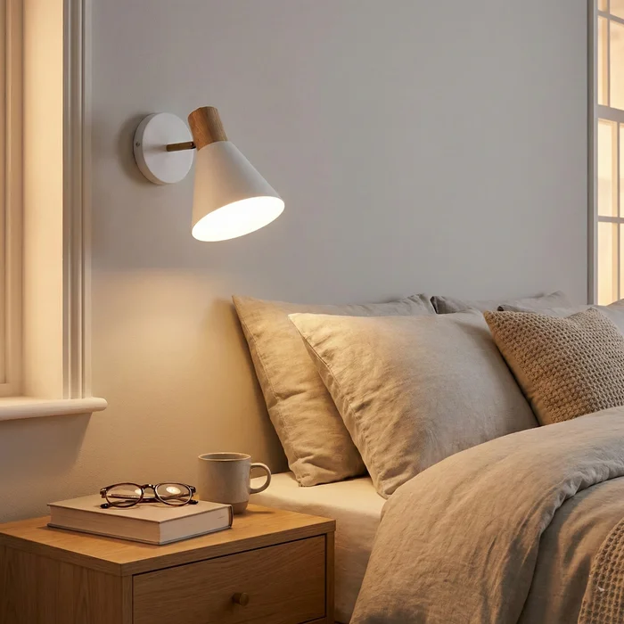Aplique de Pared Nora Wall en Blanco - Iluminación, Uruguay | La Perla, vista 3