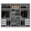 Placard Ropero 3 Puertas Mdf Blanco Venetto en Blanco - Roperos y placares, Uruguay | Divino, vista 4 de 4