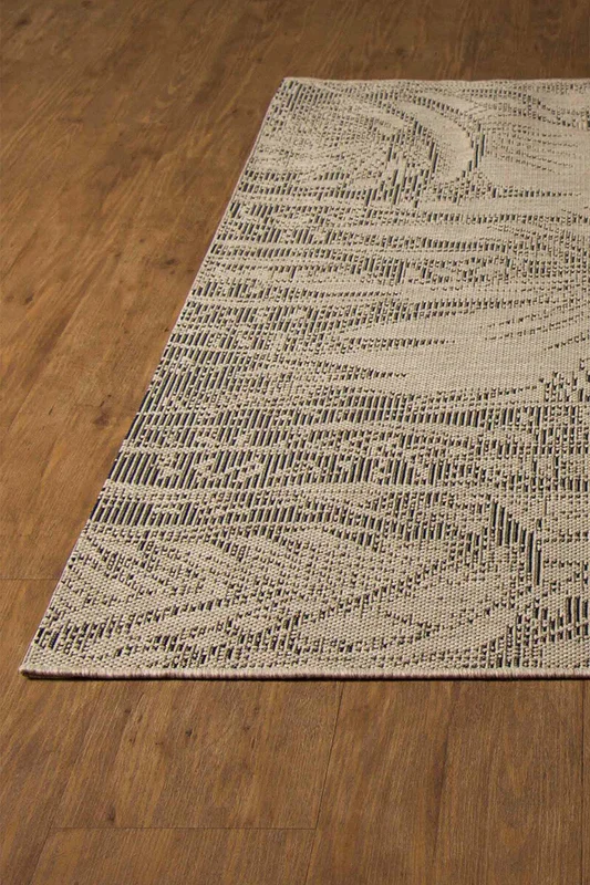ALFOMBRA LINEO LIN/A276/3901/ 160X230 SAND/BLACK, Uruguay | Vinibel, vista 3