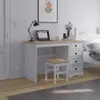 Escritorio 4 Cajones - Linea Monterrey - Blanco en Blanco - Escritorios y sillas de escritorio, Uruguay | Ecowood, vista 1 de 2