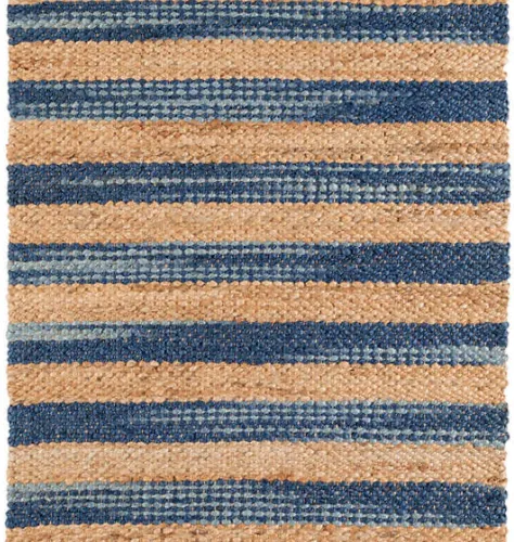 CORFU BLUE WOVEN YUTE en Multicolor - Alfombras, Uruguay | Sentido Jose Ignacio