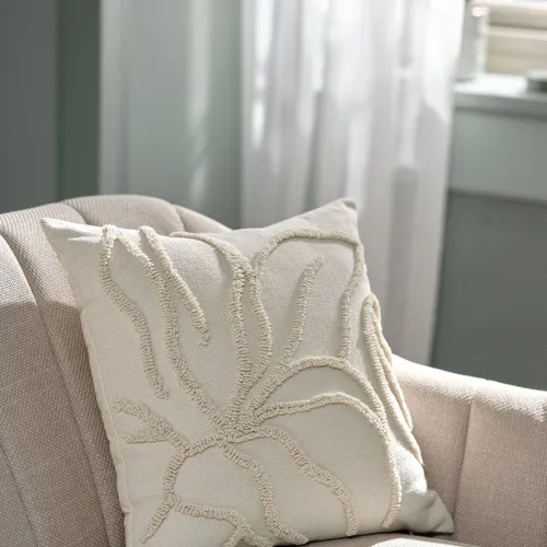 Almohadón SOLBLOM 45x45 beige en Beige - Textiles, Uruguay | JYSK