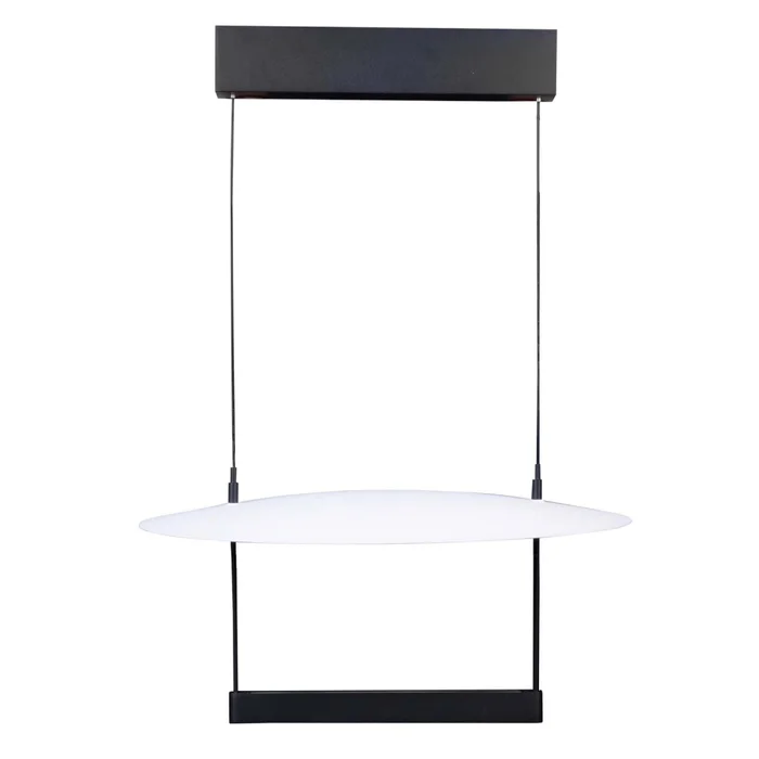 Lampara De Techo Metal Blanco Luna D600 en Blanco - Lámparas colgantes, Uruguay | Divino