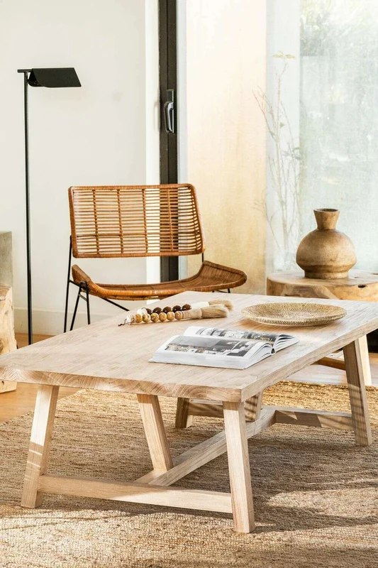 MESA SIERRA - 1.50 X 0.80 en Madera natural - Mesas de living, Uruguay | La Iberica, vista 23