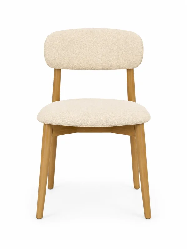 Silla de comedor de madera Moderna - Rubi en Beige - Sillas, Uruguay | Nario Hogar, vista 3