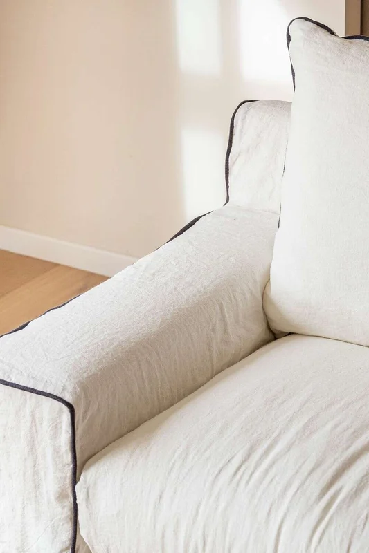 SILLON AZUR - LINO en Blanco - Sillones y sofás, Uruguay | La Iberica, vista 4