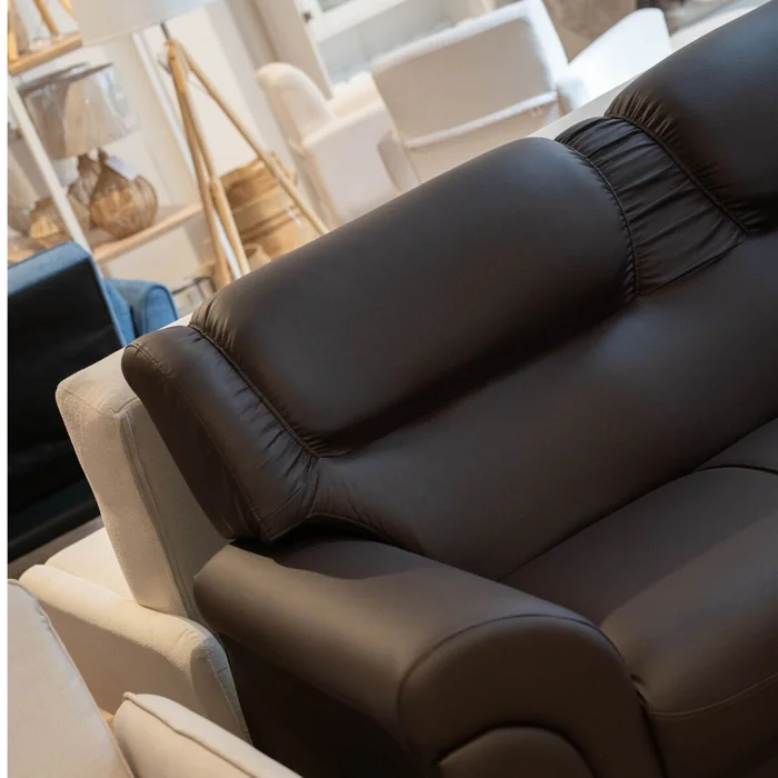 Sillón Málaga - 2 cuerpos - Negro - Sillones y sofás, Uruguay | Rústico Hogar, vista 3